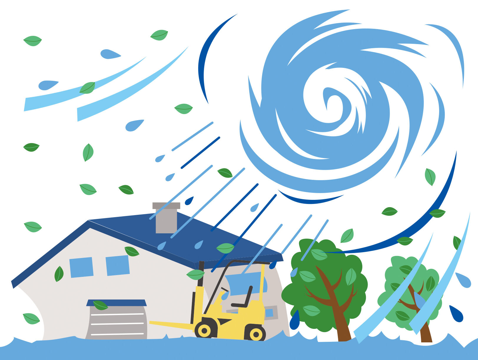 台風にご用心🌀